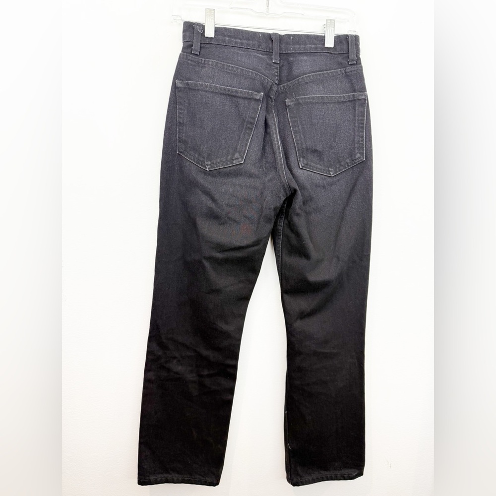 Reformation Natasha High Relaxed Jean Black Size 25 - Picture 6 of 9